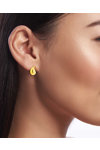 14K Gold Earrings Tear by SAVVIDIS