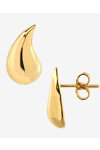 14K Gold Earrings Tear by SAVVIDIS