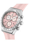 SWATCH Poppingly Chronograph Pink Silicone Strap