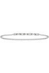 BREIL Tennis Stainless Steel Bracelet with Zircons