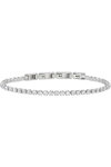 BREIL Tennis Stainless Steel Bracelet with Zircons