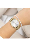 OOZOO Timepieces Gold Stainless Steel Bracelet