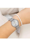 OOZOO Vintage Silver Stainless Steel Bracelet