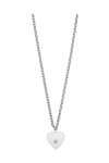 BERING Arctic Symphony Stainless Steel Necklace with Crystals