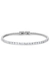 BERING Arctic Symphony Stainless Steel Bracelet with Zircons