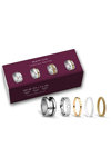 BERING Arctic Symphony Stainless Steel Rings Set (No 52)