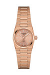 TISSOT T-Classic PRX Diamonds Rose Gold Stainless Steel Bracelet