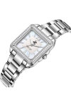 BEVERLY HILLS POLO CLUB Crystals Silver Stainless Steel Bracelet