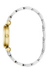 GUESS Ginger Crystals Two Tone Stainless Steel Bracelet