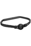 CERRUTI Ferrucio Staninless Steel and Leather Bracelet