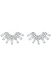 BREEZE Sterling Silver Earrings with Zircons