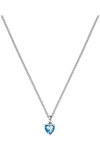 GO Sterling Silver Necklace with Zircons