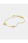 VOGUE  18K-Gold-Plated Sterling Silver Bracelet