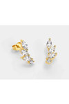 VOGUE  18K-Gold-Plated Sterling Silver Earrings