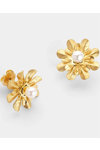 VOGUE  18K-Gold-Plated Sterling Silver Earrings