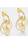 VOGUE  18K-Gold-Plated Sterling Silver Earrings