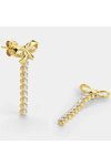 VOGUE  18K-Gold-Plated Sterling Silver Earrings