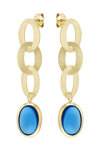 VOGUE  18K-Gold-Plated Sterling Silver Earrings