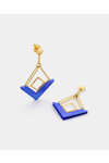 VOGUE  18K-Gold-Plated Sterling Silver Earrings