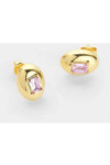 VOGUE  18K-Gold-Plated Sterling Silver Earrings