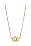 BERING Arctic Symphony Stainless Steel Necklace with Crystals