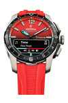 FESTINA Connected D Smartwatch Red Rubber Strap