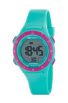 MAREA Kids Dual Time Chronograph Turquoise Silicone Strap