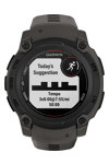 GARMIN Instinct E 40mm Black with Charcoal Silicone Band