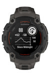 GARMIN Instinct E 45mm Black with Charcoal Silicone Band