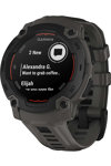 GARMIN Instinct E 45mm Black with Charcoal Silicone Band