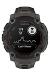 GARMIN Instinct E 45mm Black with Charcoal Silicone Band