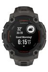 GARMIN Instinct E 45mm Black with Charcoal Silicone Band