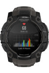 GARMIN Instinct 3 50mm AMOLED Black with Charcoal Silicone Band