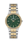 DANIEL KLEIN Crystals Two Tone Stainless Steel Bracelet