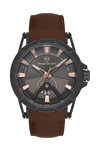 SERGIO TACCHINI Gents Brown Leather Strap