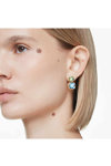 SWAROVSKI Multicolored Chroma Drop Earrings (cushion cut)