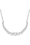 SWAROVSKI White Matrix Necklace (Gradient of round cuts)