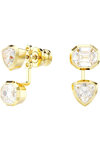 SWAROVSKI White Imber Earring Jackets assymetrical design (mixed cuts)