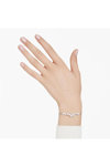 SWAROVSKI White Constella Bangle Crystal Pearl (round cuts)