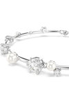 SWAROVSKI White Constella Tennis Bracelet Crystal Pearl (round cuts)