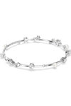 SWAROVSKI White Constella Tennis Bracelet Crystal Pearl (round cuts)