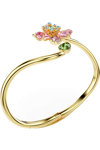 SWAROVSKI Multicolored Idyllia Bangle Flower mixed cuts (Medium)