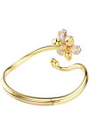 SWAROVSKI Multicolored Idyllia Bangle Flower mixed cuts (Medium)