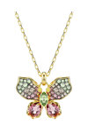 SWAROVSKI Multicolored Idyllia Pendant Butterfly (mixed cuts)