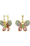 SWAROVSKI Multicolored Idyllia Drop Earrinfs Butterfly (mixed cuts)