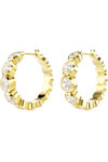 SWAROVSKI Imber Hoop Earrings (round cut)