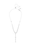 SWAROVSKI White Constella Y Necklace Crystal Pearl (round cuts)