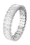 SWAROVSKI White Matrix Ring baguette cut (No 55)