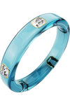 SWAROVSKI Blue Dulcis Bangle octagon cut (Large)