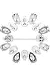 SWAROVSKI White Matrix Brooch (pear cut)